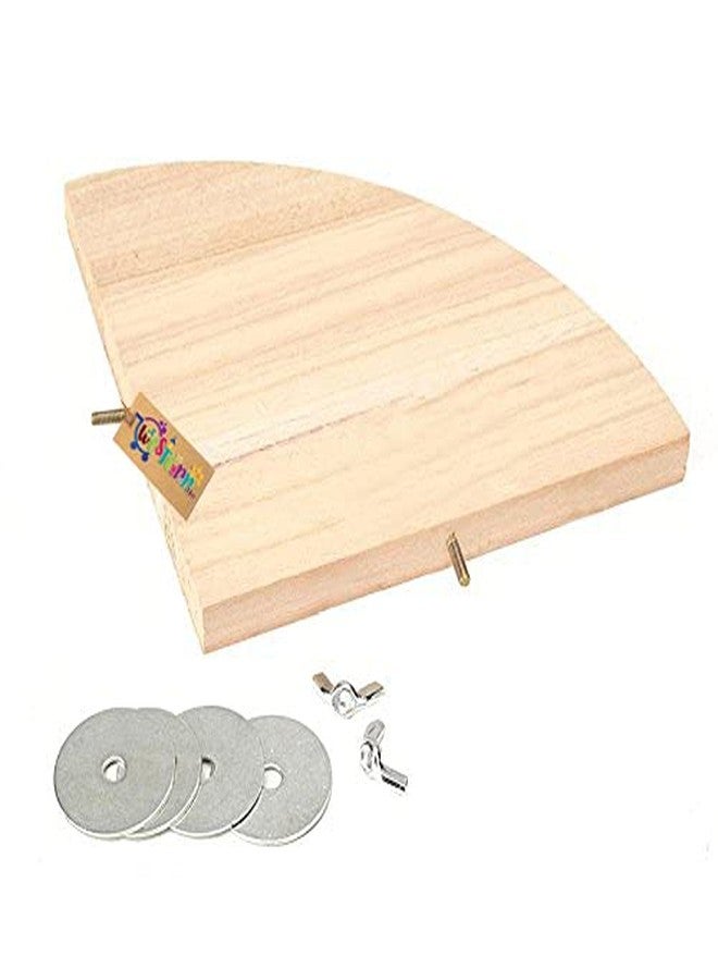 ويستيرن إرا منصة زاوية/مجثم/حامل لعبة طيور من العصر الغربي (للطيور الكبيرة) (9 بوصات) - Image 4